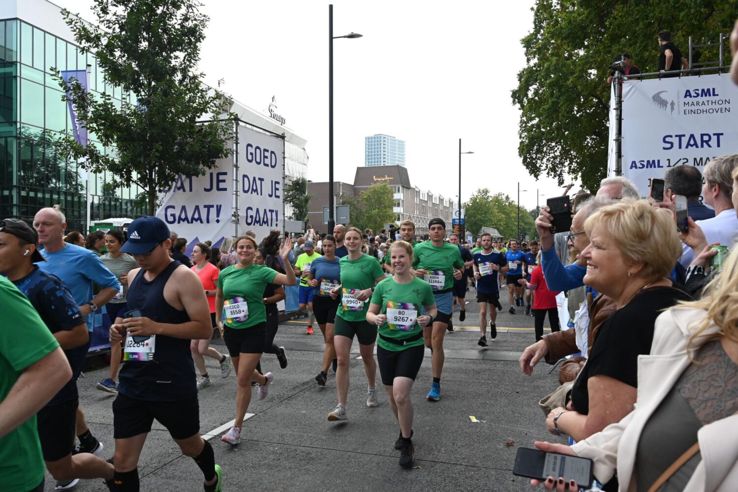 Bo liep een halve marathon voor het klimaat